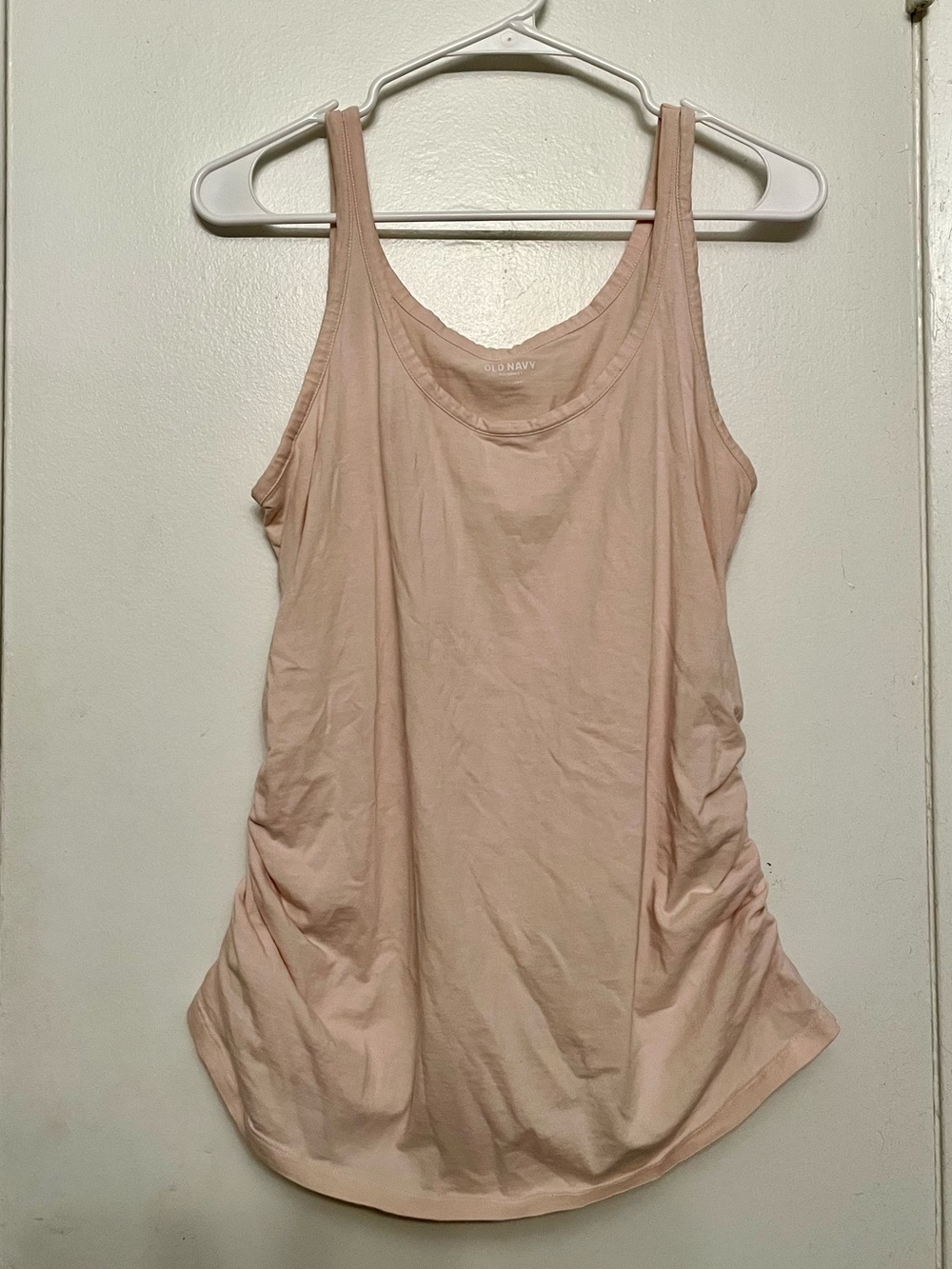 Old Navy Maternity “first layer” tank top light pink size L